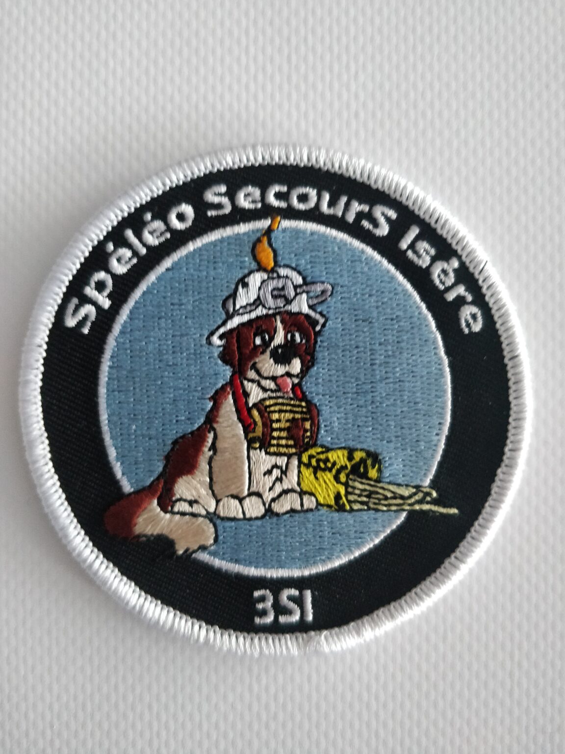 Écusson PVC Secours Tactiques France - Thème SAMU Pompiers, Neuf